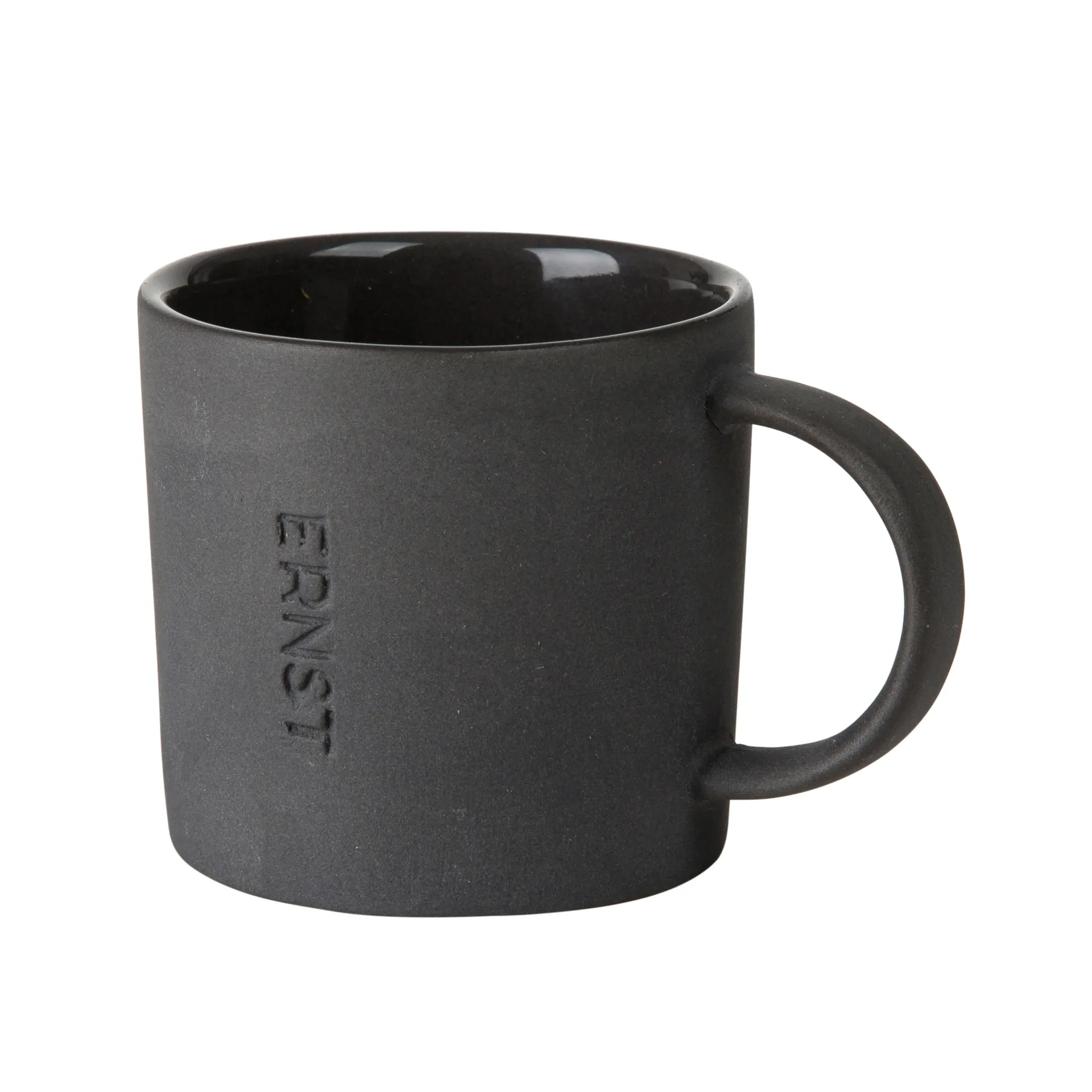 Ernst Espresso-Tasse Steinzeug 10 cl, Dunkelgrau ERNST