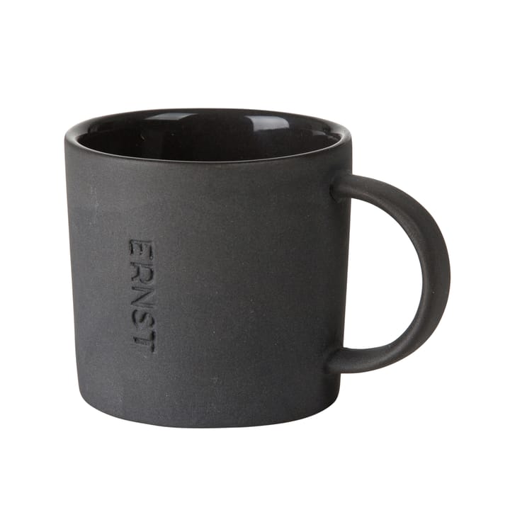 Ernst Espresso-Tasse Steinzeug 10 cl, Dunkelgrau ERNST