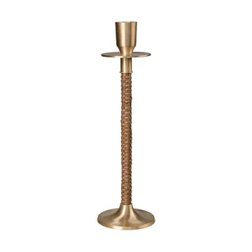 Ernst Geflochtener Kerzenhalter - Messing, Ø8x25 cm - ERNST