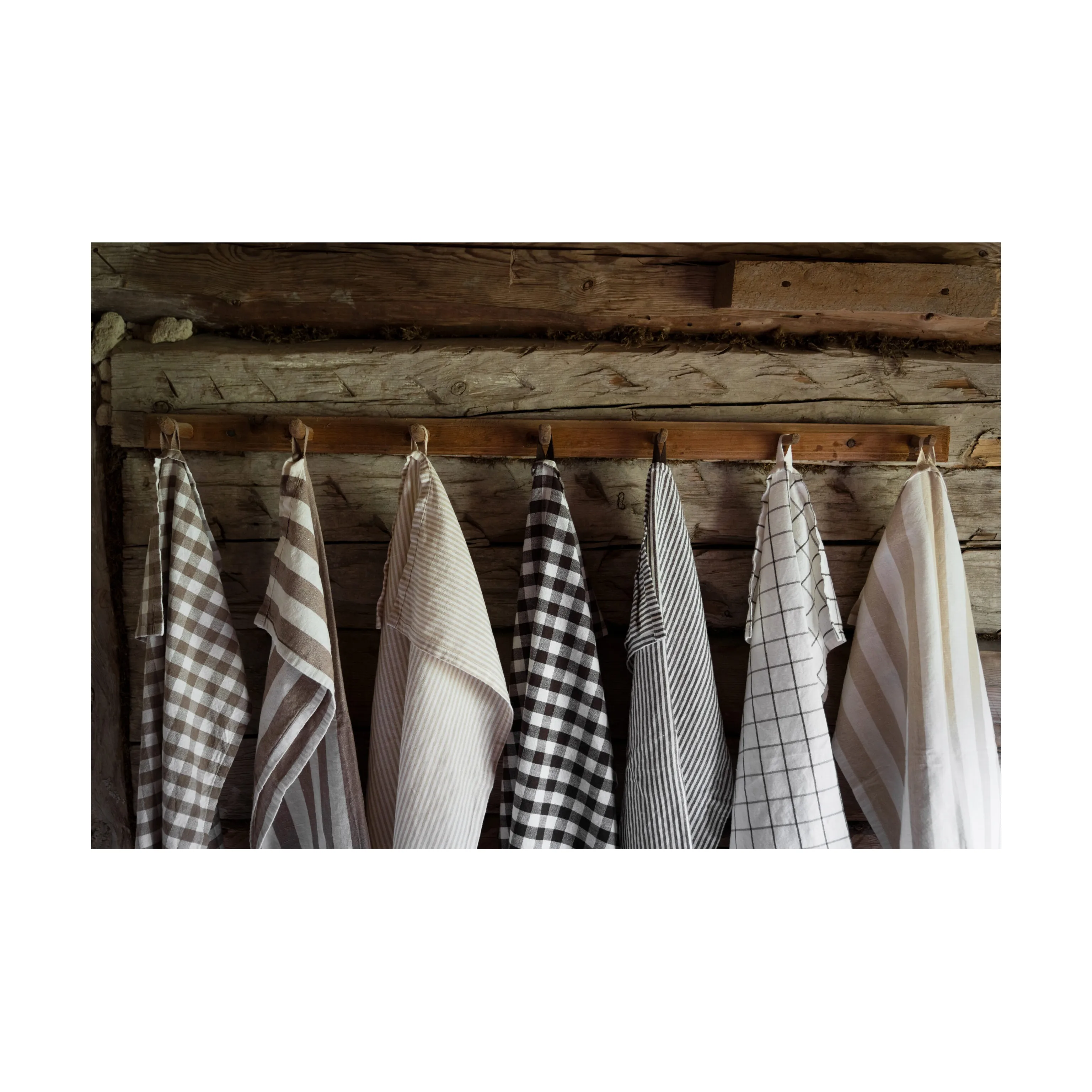 Half A Donkey Geschirrtuch Italien-Design – 47x65 Cm, 100% Baumwolle, Bunt Bedruckt, Maschinenwaschbar