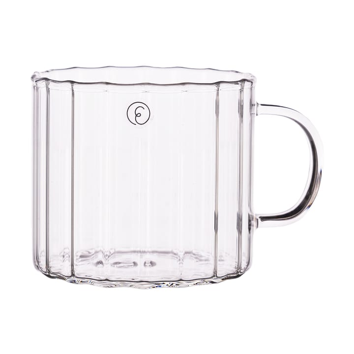 Ernst Glasmug geriffelt Ø8 cm - Klar - ERNST