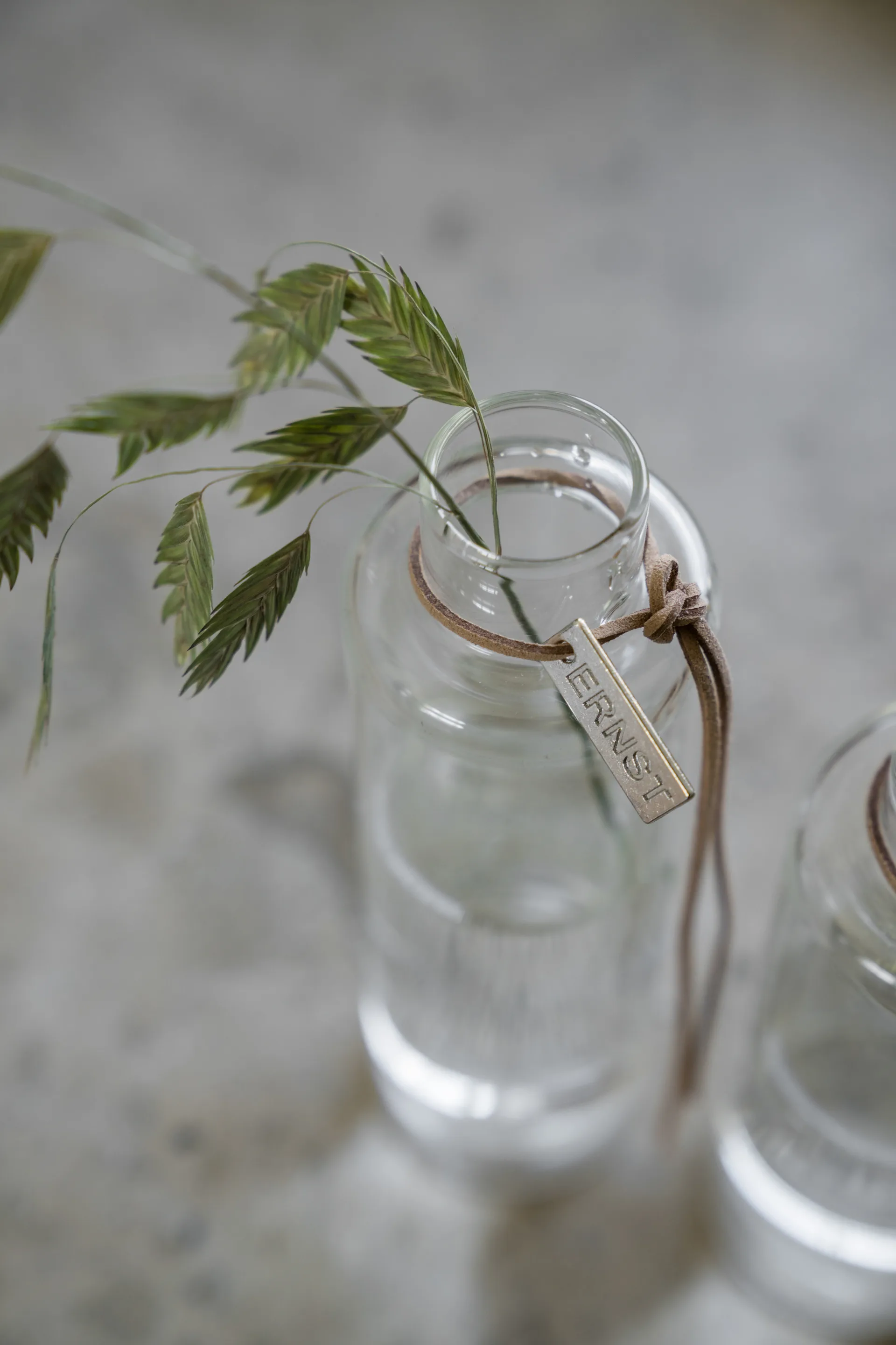 Ernst Glasvase Ø5 cm, H 18 cm ERNST