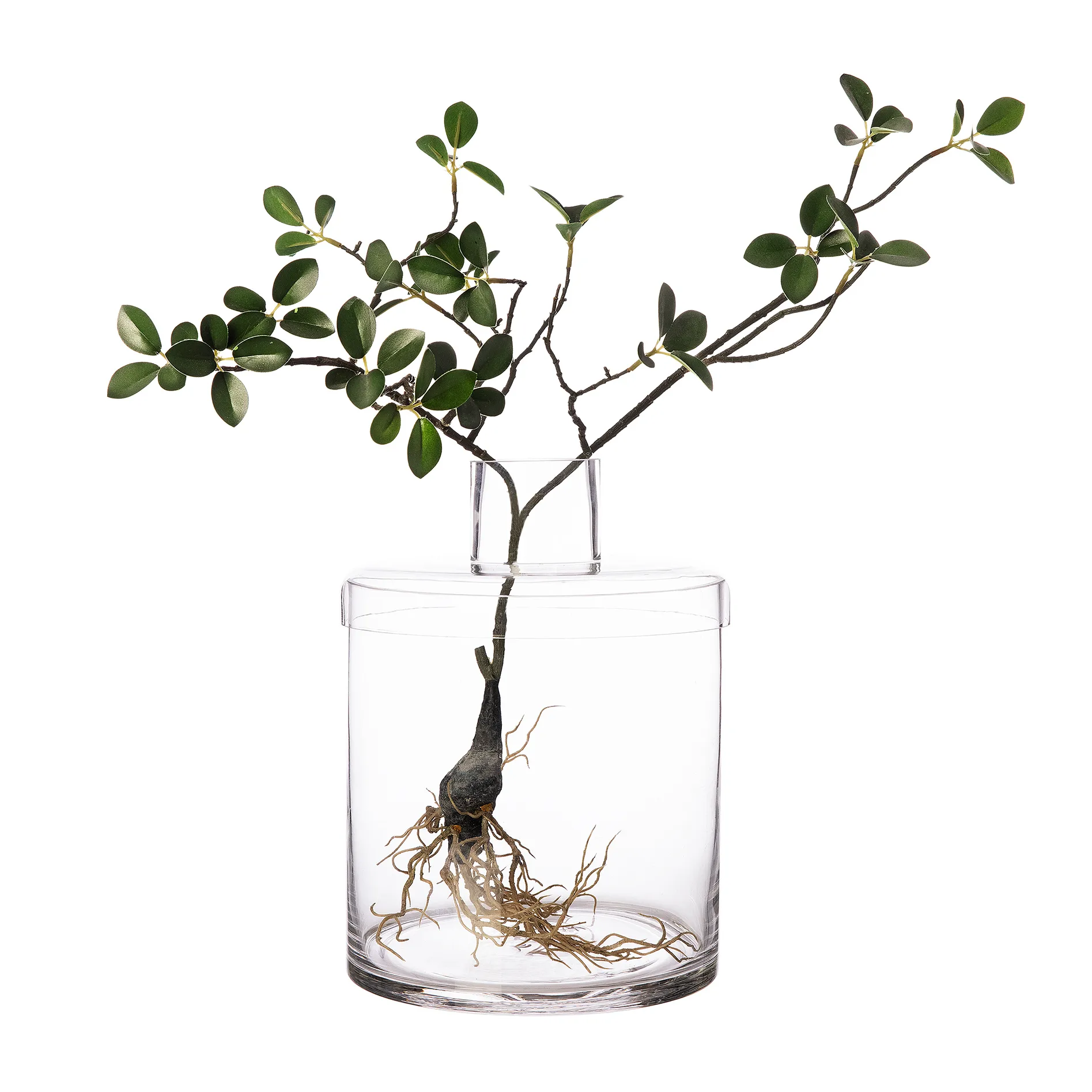 Ernst Glasvase klar, Ø20,8cm ERNST