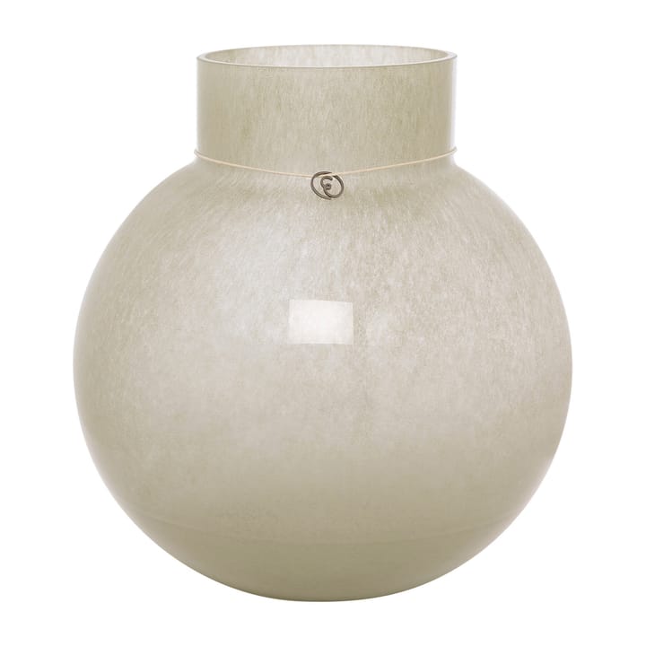 Ernst Glasvase rund grün, H25cm Ø24cm ERNST