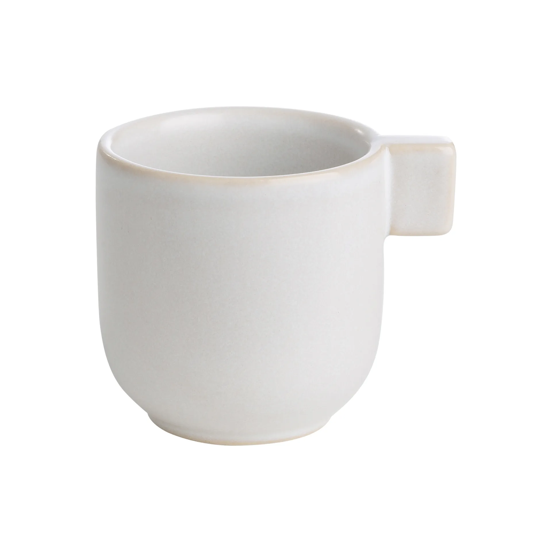 Ernst Glögg Tasse mit Henkel 6cm, Weiß-sand ERNST