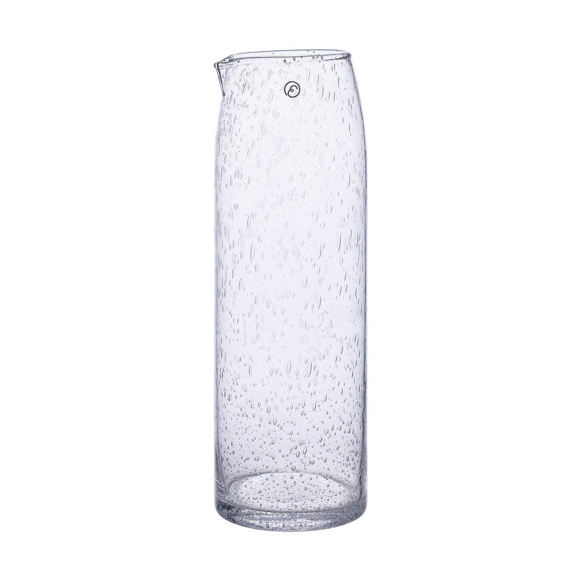 ERNST Ernst Karaffe aus Glas mit Blasen 1 L Klar