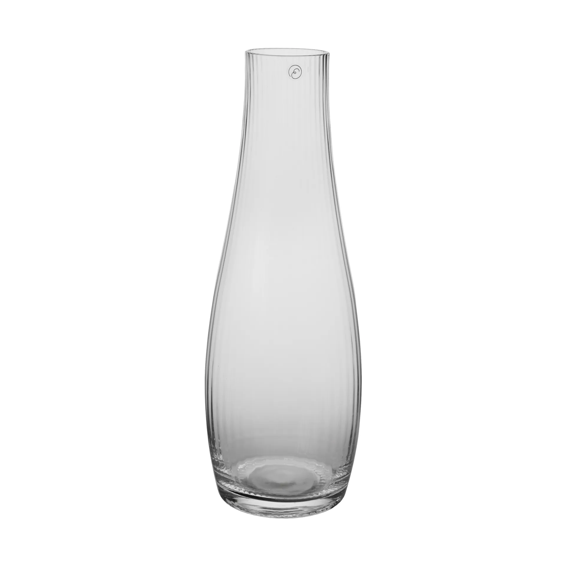 Ernst Karaffe geriffeltes Glas, Klar, Ø10x28 cm ERNST