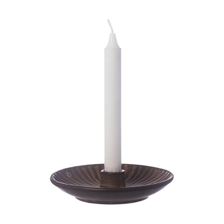 Ernst Kerzenhalter Ø16x3,5 cm - Braun-beige - ERNST