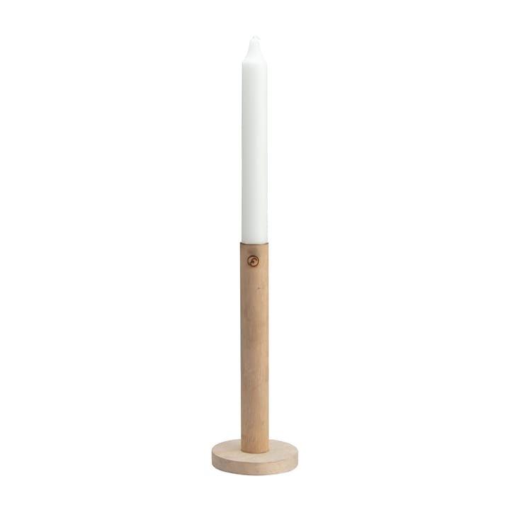 Ernst Kerzenhalter aus Holz 20cm, Natur ERNST