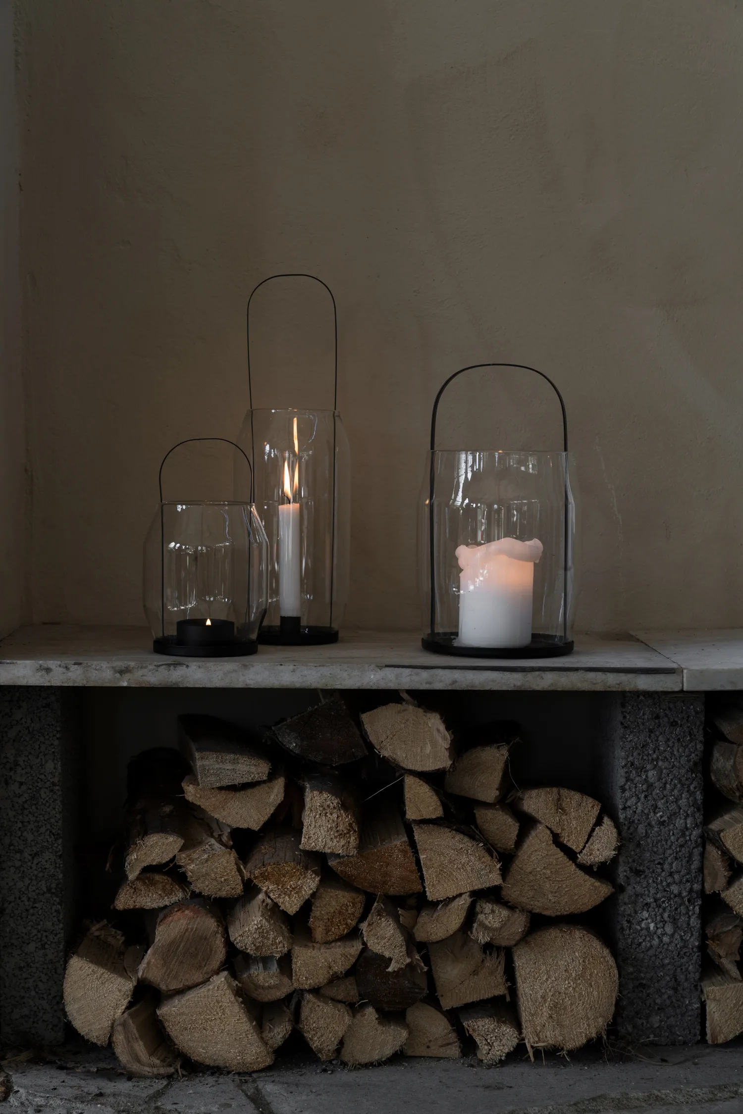 Ernst Kerzenlaterne Ø16x30 cm, Schwarz ERNST