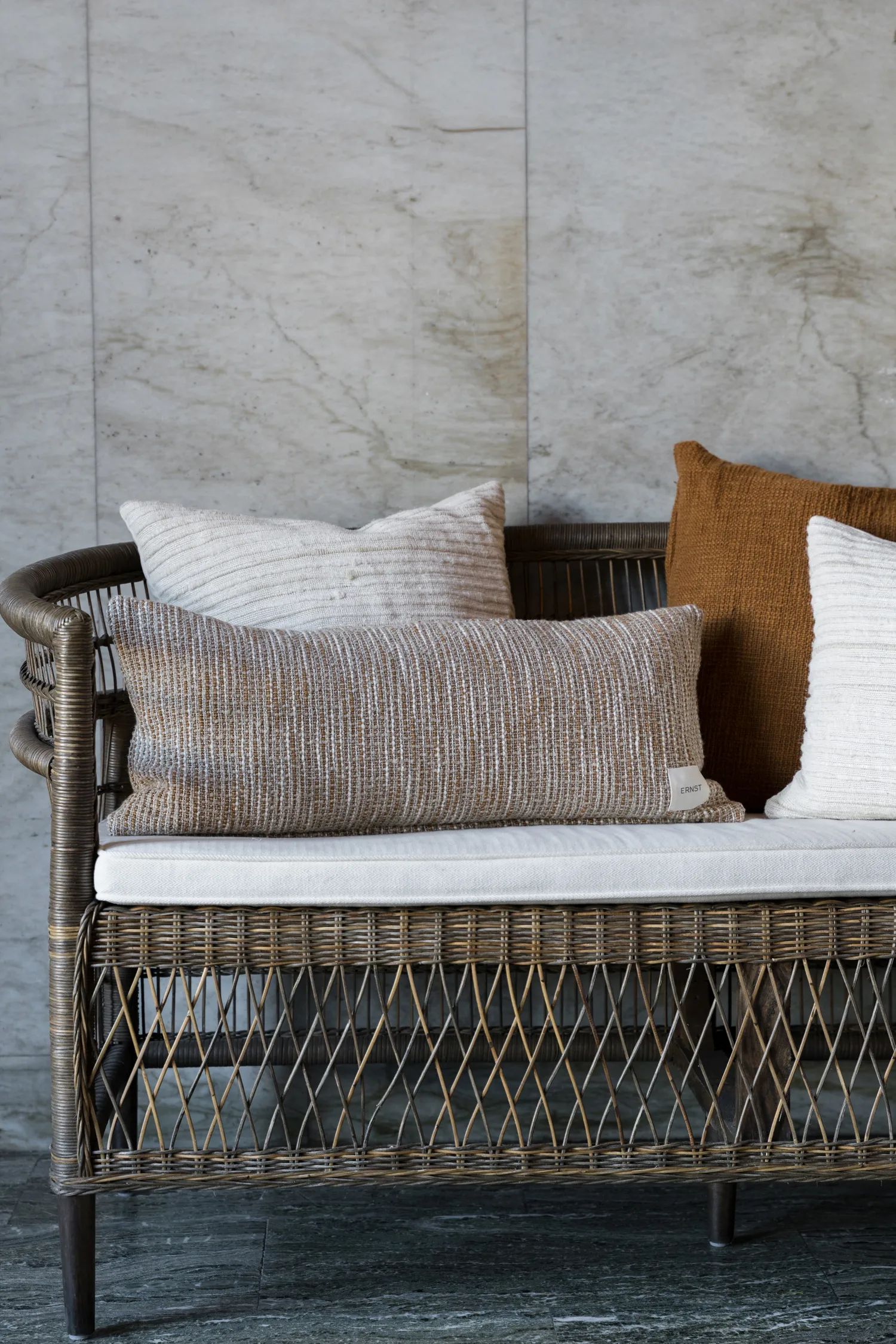 Ernst Kissenbezug, Kola-beige, 50x50 cm ERNST