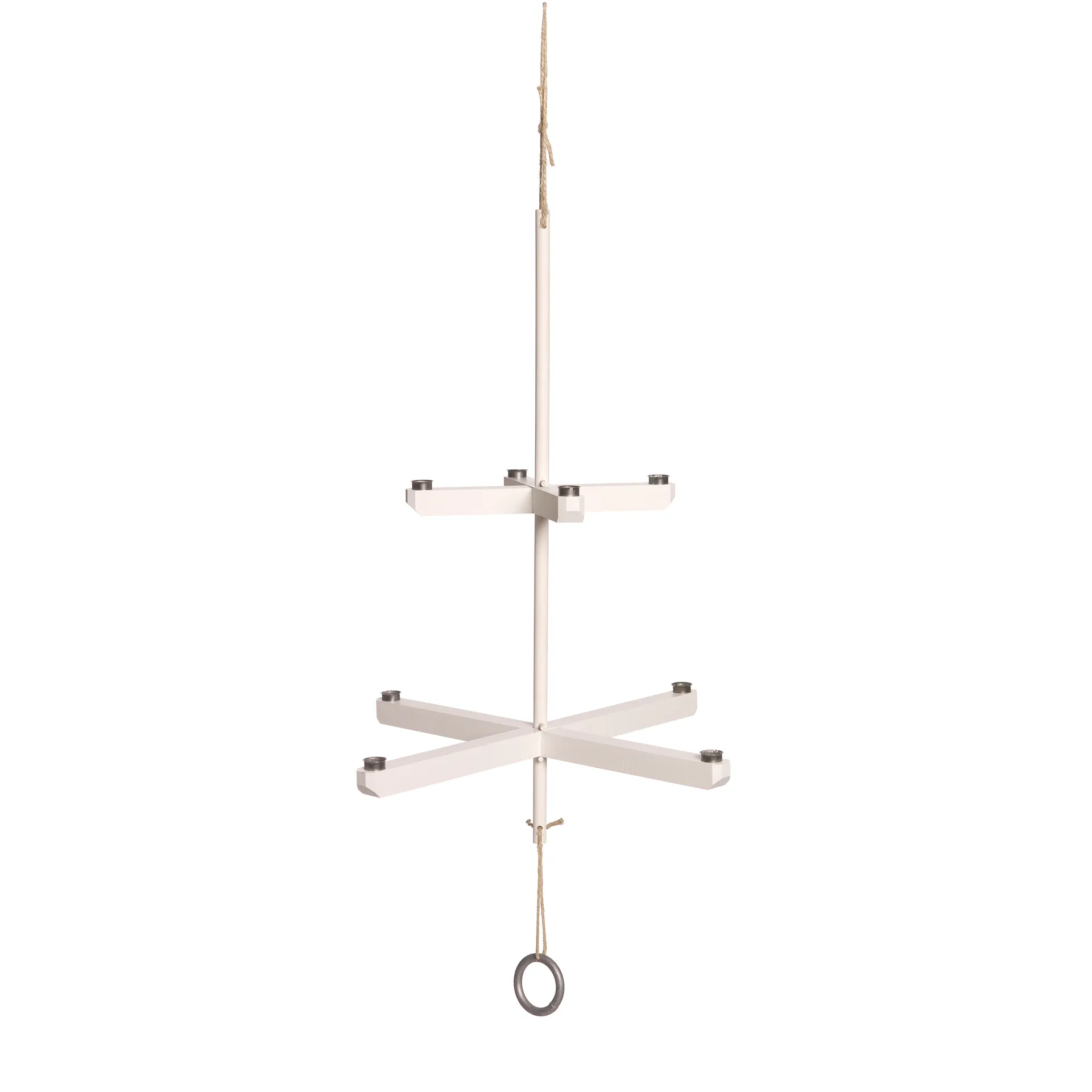 Ernst Kronleuchter 70cm, Weiß ERNST