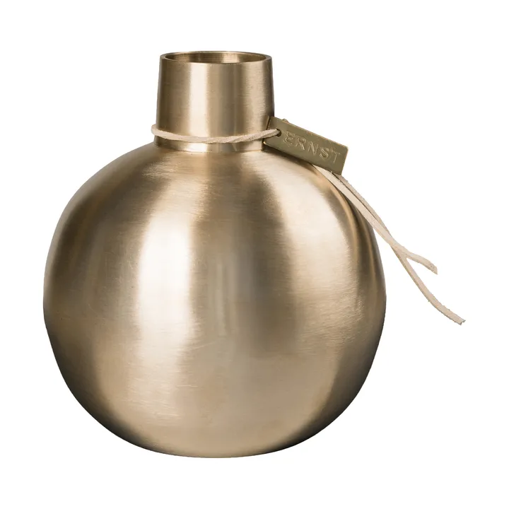 Ernst Messingvase - Ø11x13 cm - ERNST