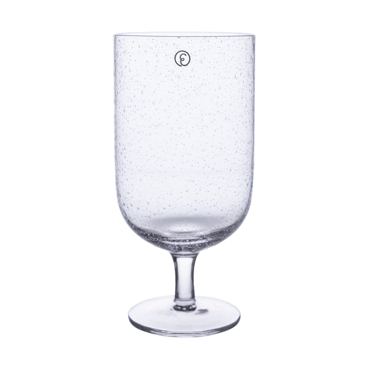 ERNST Ernst Ölglas Glas mit Blasen 45 cl 2er-Pack Klar.