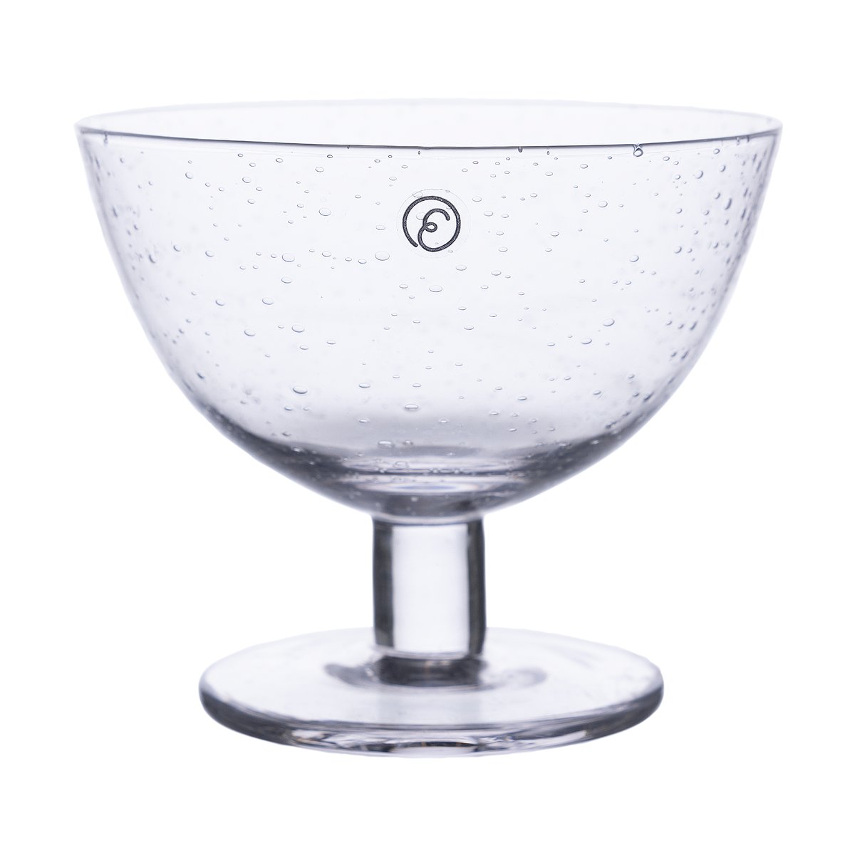 ERNST Ernst Schale Glas mit Blasen 2er-Pack Klar