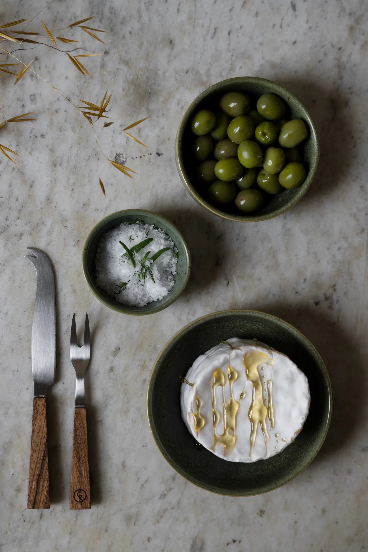 Ernst Schüssel, Grün-Natur Boden, Ø14 cm ERNST