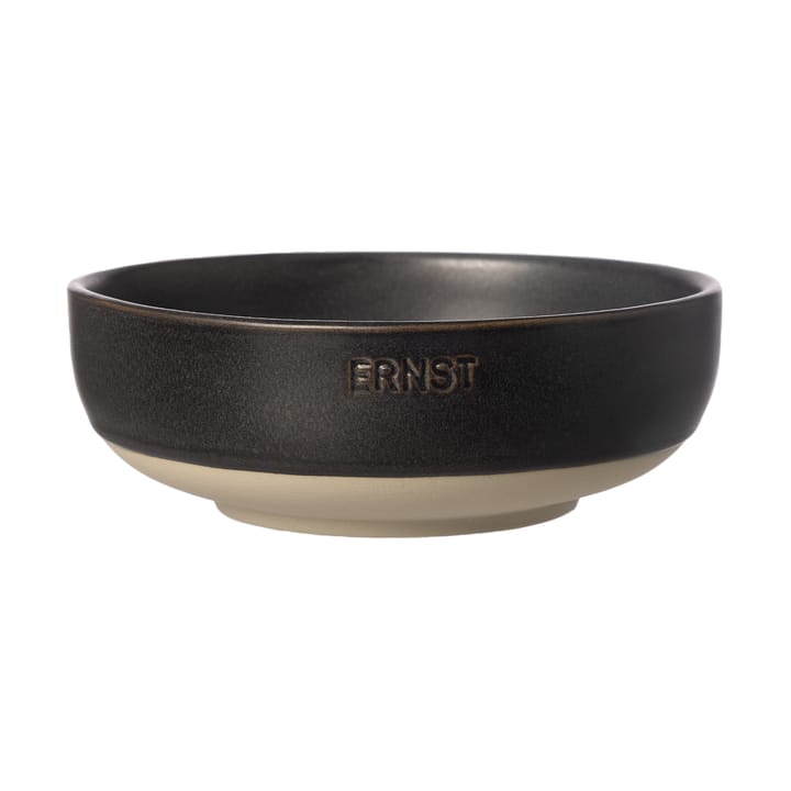 Ernst Schüssel - Mattschwarz-natürlicher Boden, Ø14 cm - ERNST
