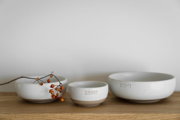 Ernst Schüssel, Weiß-natur Boden, Ø14 cm ERNST