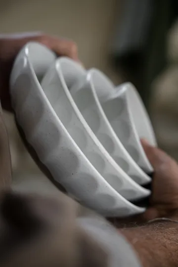 Ernst Steingutschüssel - Weiß-natur, Ø16 cm - ERNST