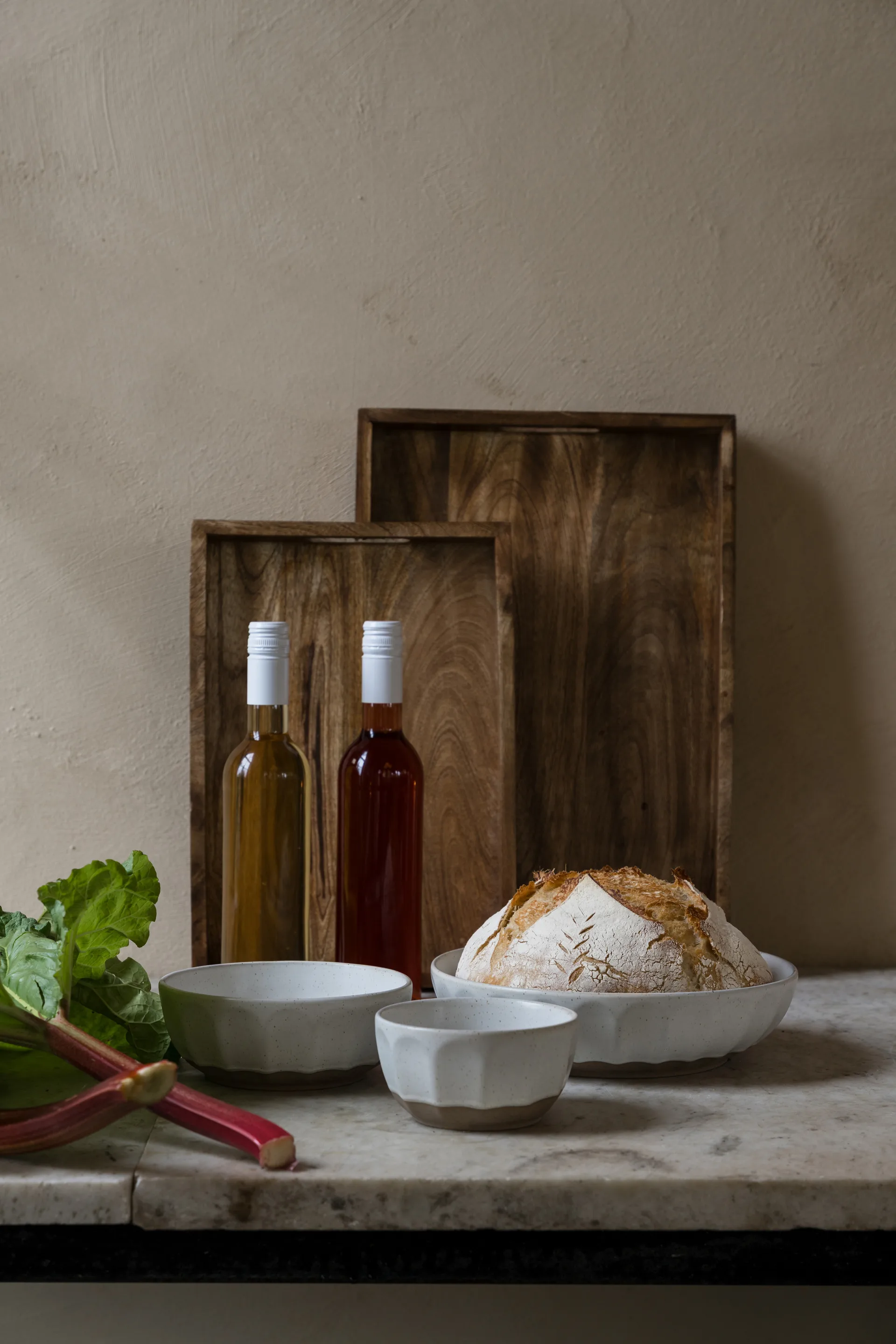 Ernst Steingutschüssel, Weiß-natur, Ø20 cm ERNST