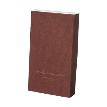 Ernst Streichholzschachtel - Dunkelrot - ERNST