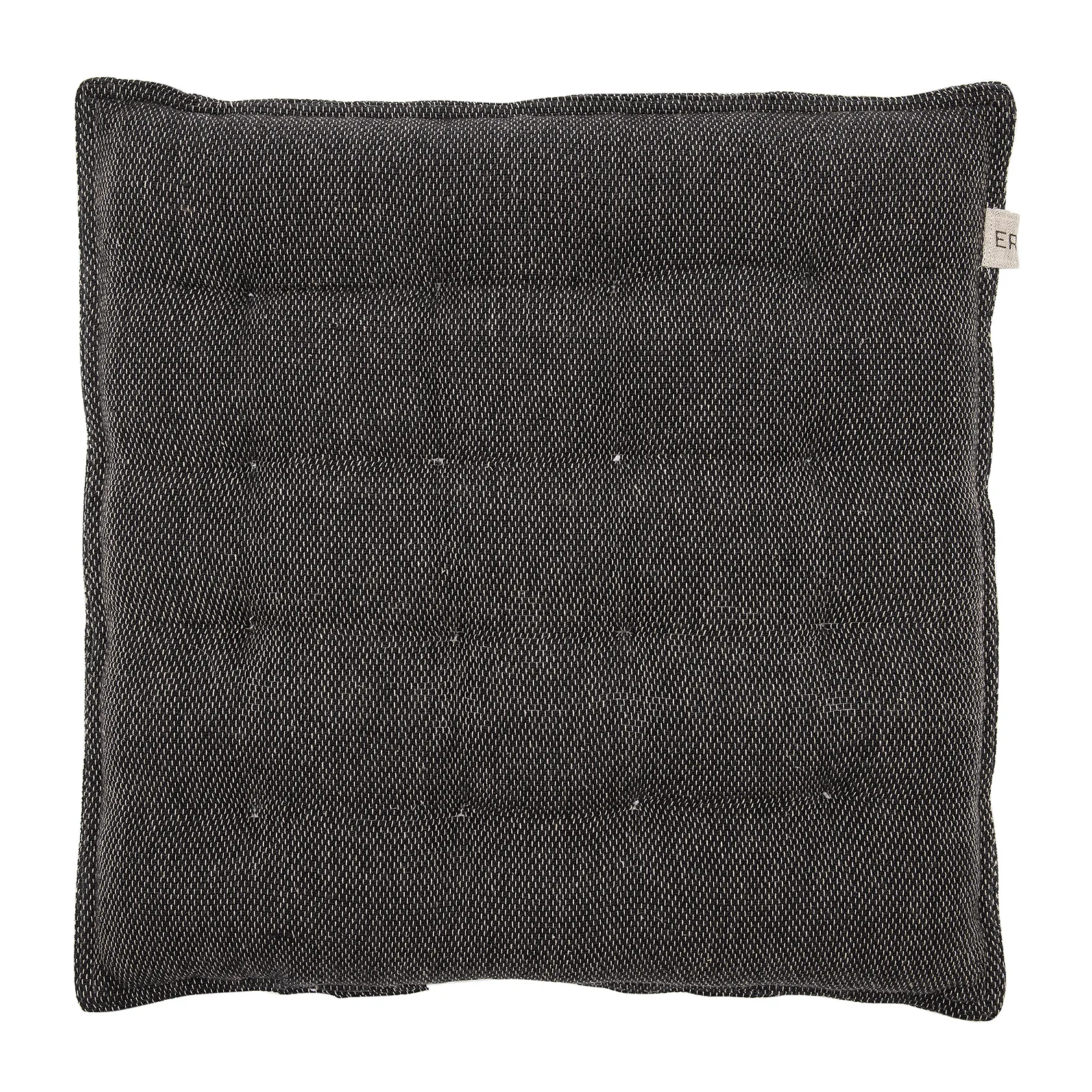 Ernst Stuhlkissen 40 x 40cm, Schwarz-beige ERNST