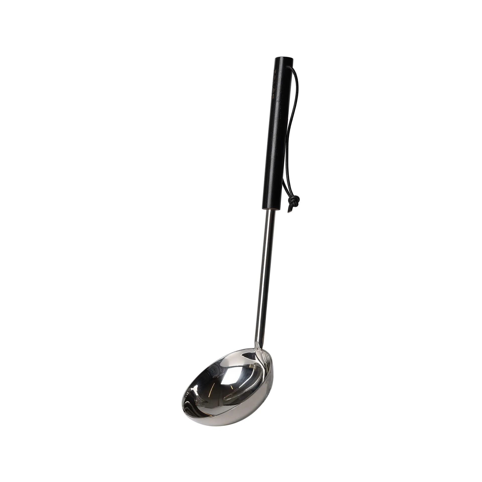Ernst Suppenkelle mit Holzgriff, Schwarz ERNST