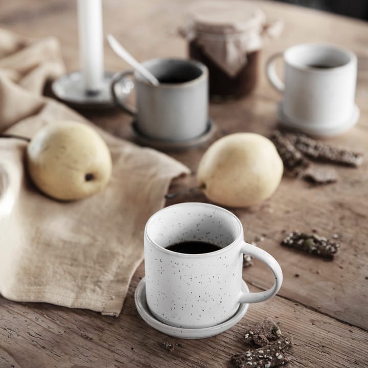 Ernst Tasse mit Untertasse 8,5cm, Weiß ERNST