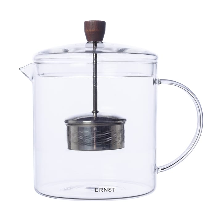 Ernst Teekanne aus Glas 1,5 L - Klar-hellbraun - ERNST