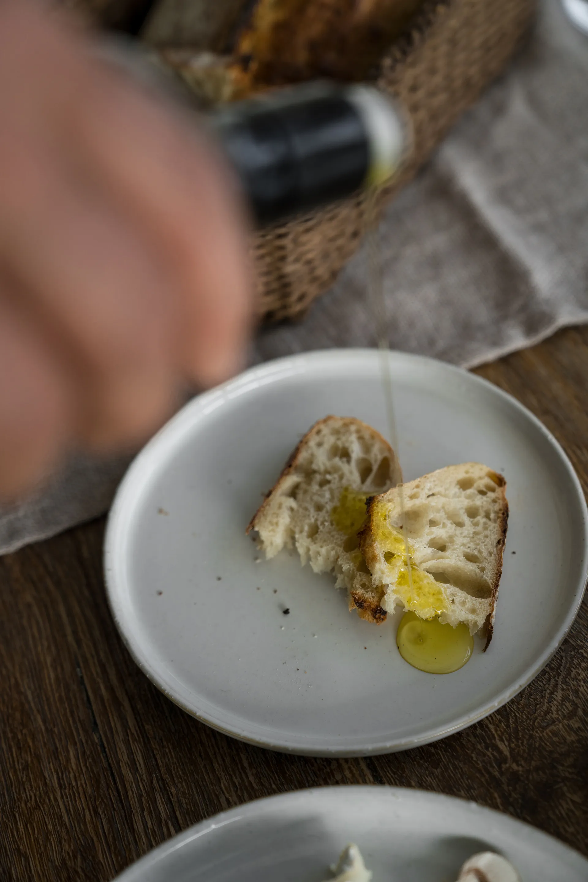 Ernst Teller Ø24,5 cm, Naturweiß ERNST