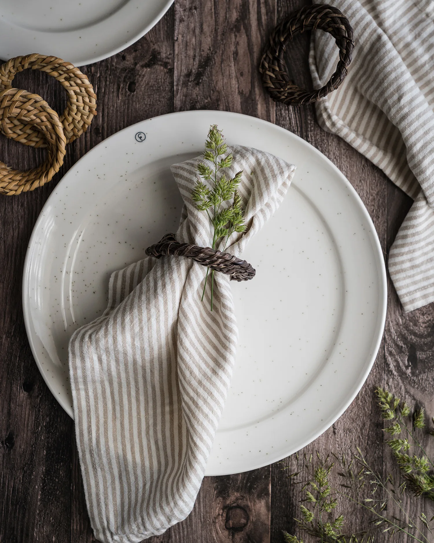 Ernst Teller Ø27 cm, Vanille ERNST