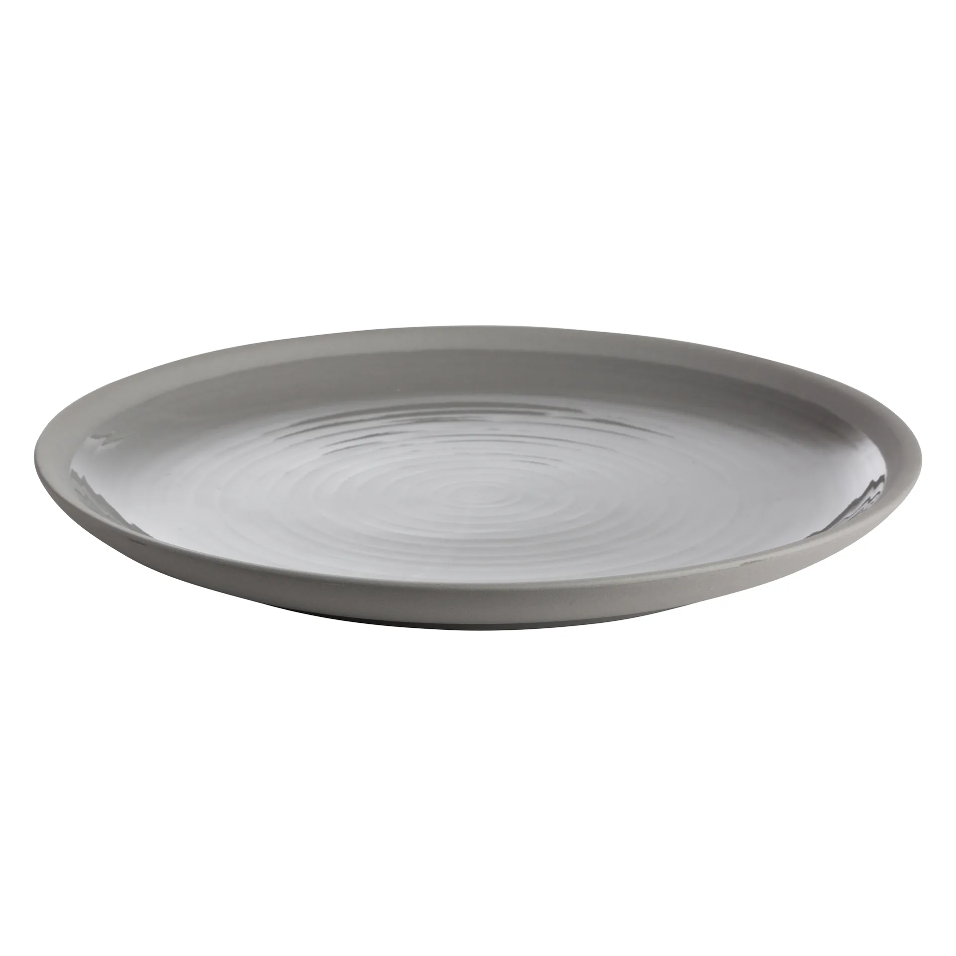 Ernst Teller Steinzeug 26cm, Grau ERNST