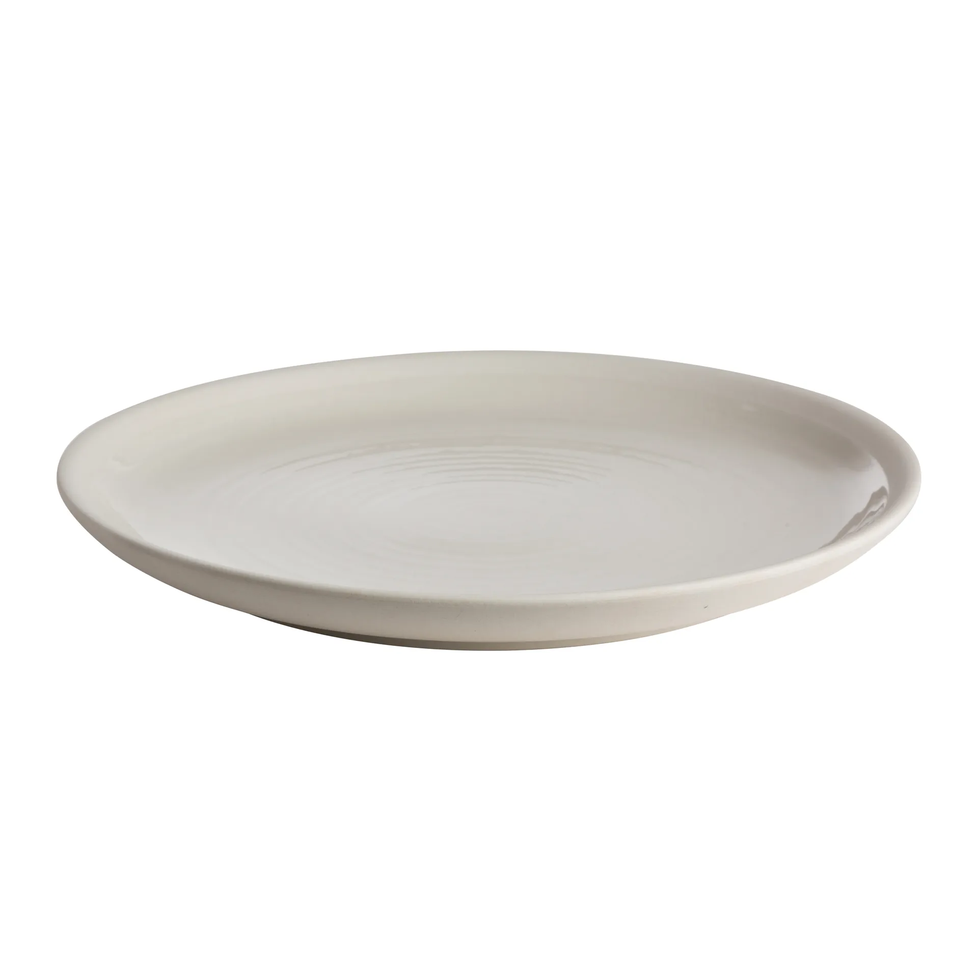 Ernst Teller Steinzeug 26cm, Weiß ERNST