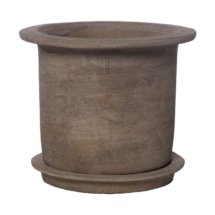 Ernst Terrakotta-Topf mit Untersetzer - Ø24 cm - ERNST