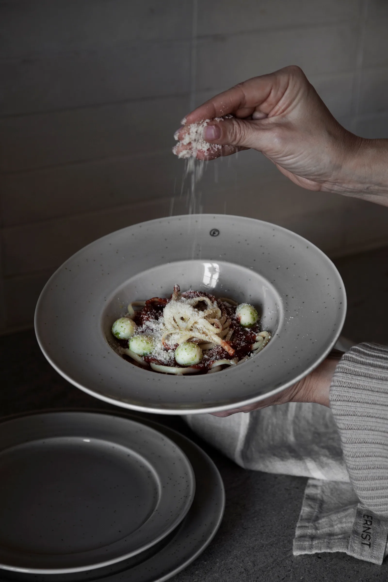 Ernst tiefer Teller Ø25 cm, Sand ERNST