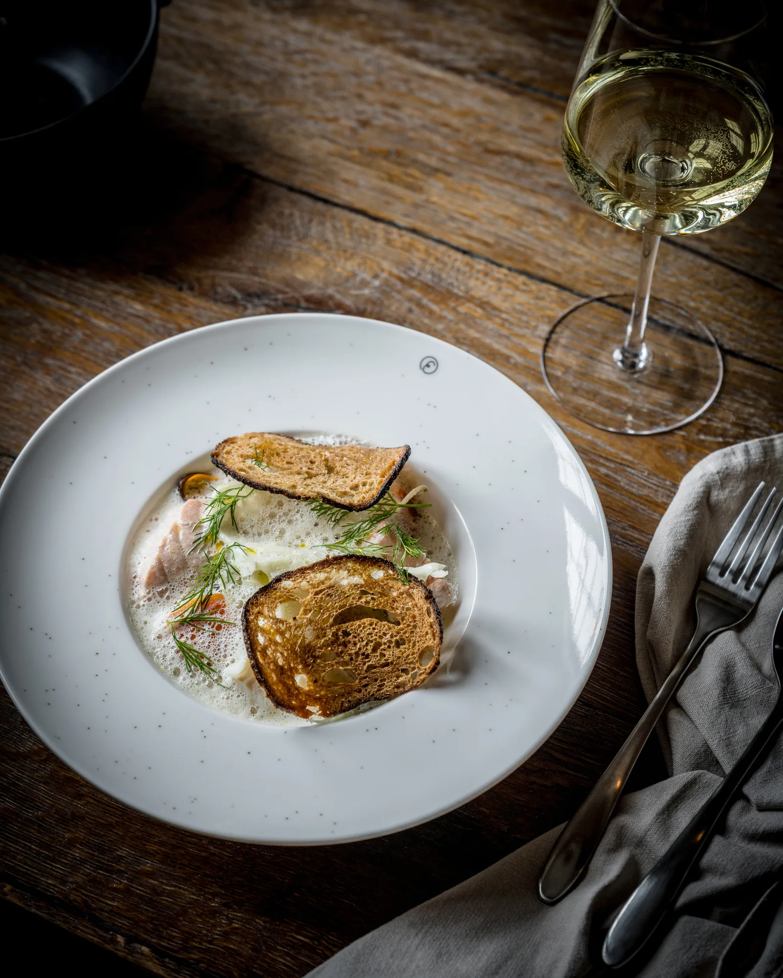 Ernst tiefer Teller Ø25 cm, Vanille ERNST