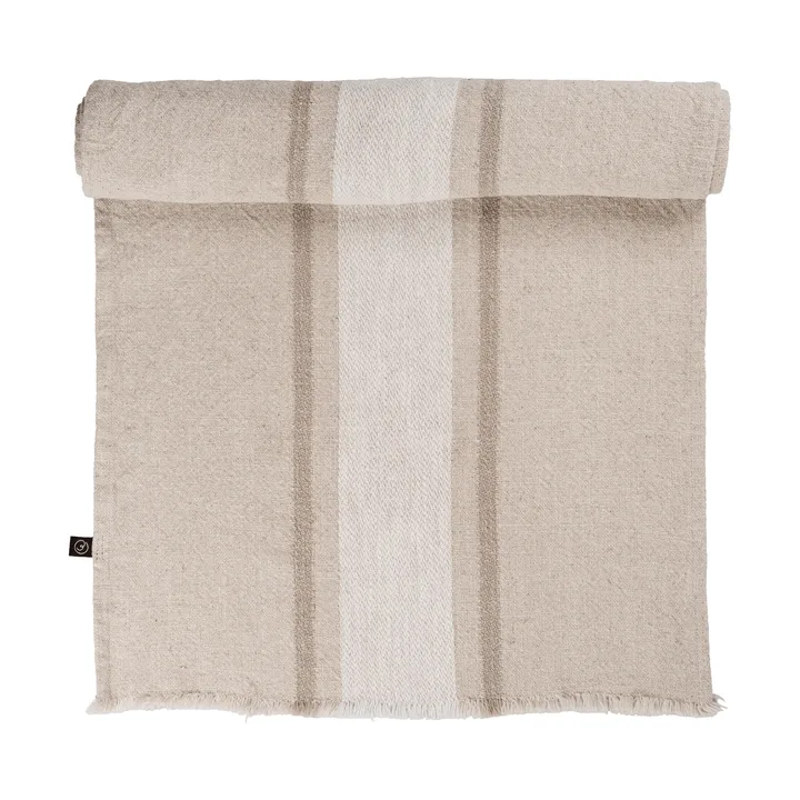 Ernst Tischläufer - Natur-Weiß-Beige, 45x150 cm - ERNST