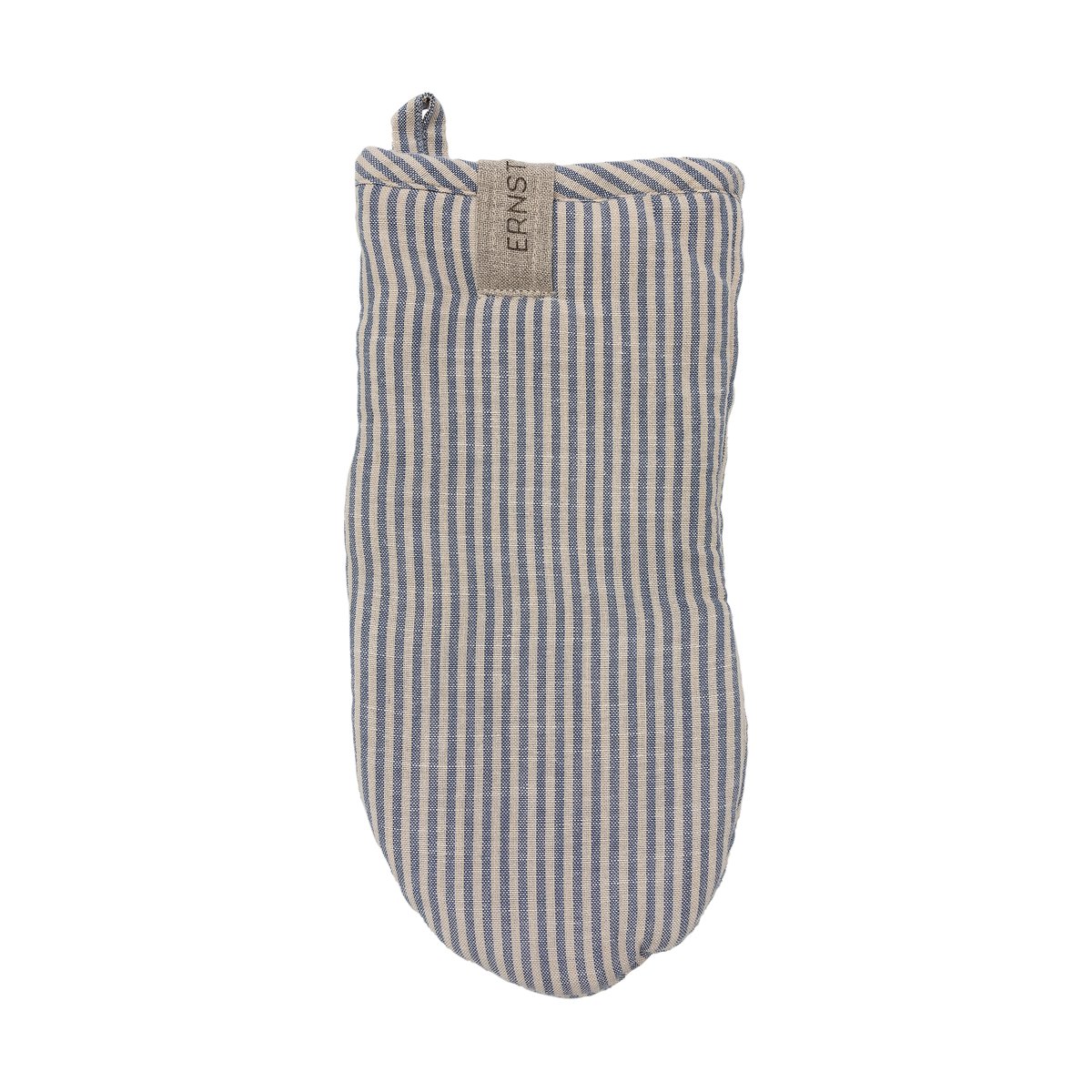ERNST Ernst Topflappen gestreift Blau-Beige