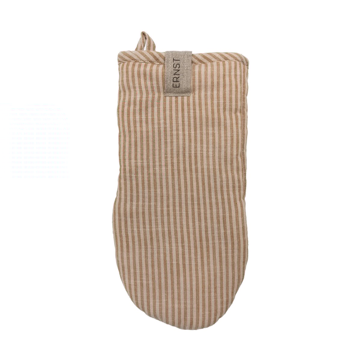 ERNST Ernst Topflappen gestreift Kola-beige