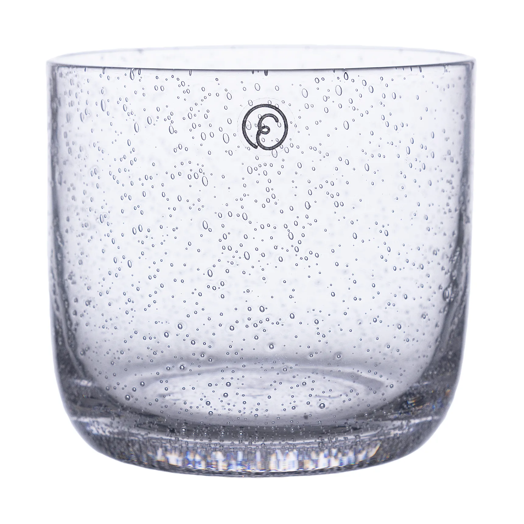 Ernst Trinkglas Glas mit Blasen 25 cl 2er-Pack, Klar. ERNST