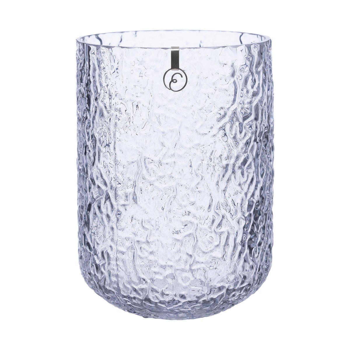 ERNST Ernst Vase gemustert 18 cm Klar