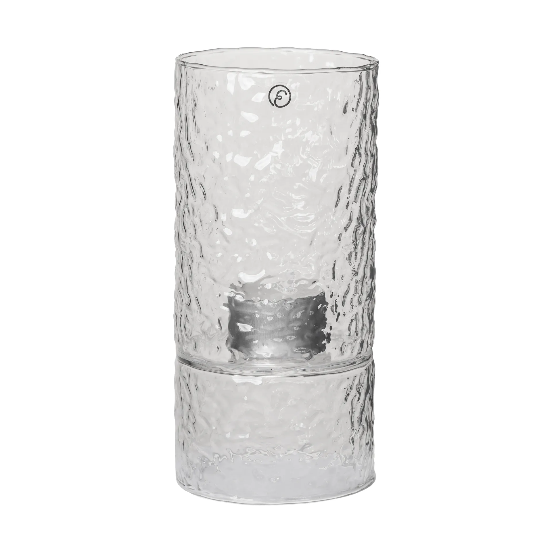 Ernst Vase/Windlicht Struktur, Ø7,5x16 cm ERNST
