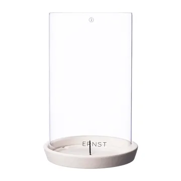 Ernst Windlicht 23cm - Weiß - ERNST