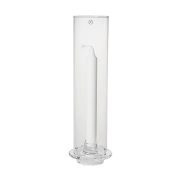Ernst Windlicht für Stabkerzen - Glas, Ø9x27,5 cm - ERNST
