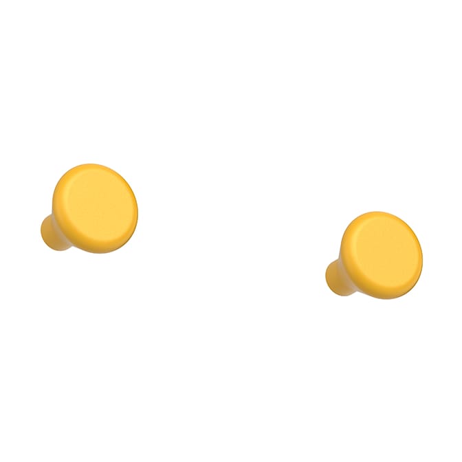 Classic Haken groß 2-teilig - Sun yellow - Essem Design