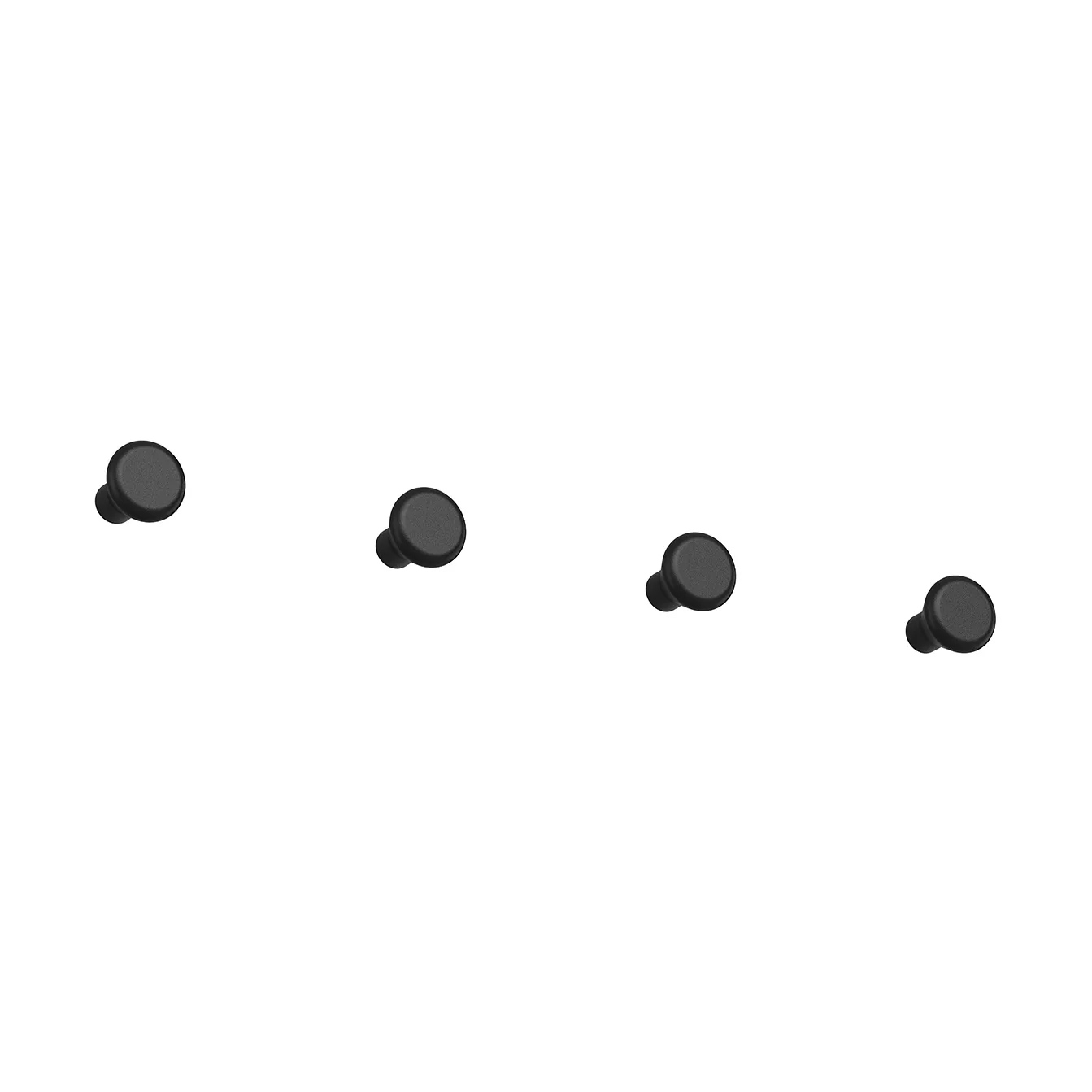 Classic Haken klein 4-teilig, Schwarz Essem Design