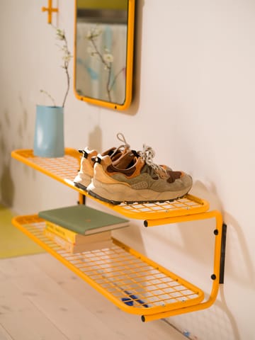 Classic Schuhregal 100 cm - Sun yellow - Essem Design