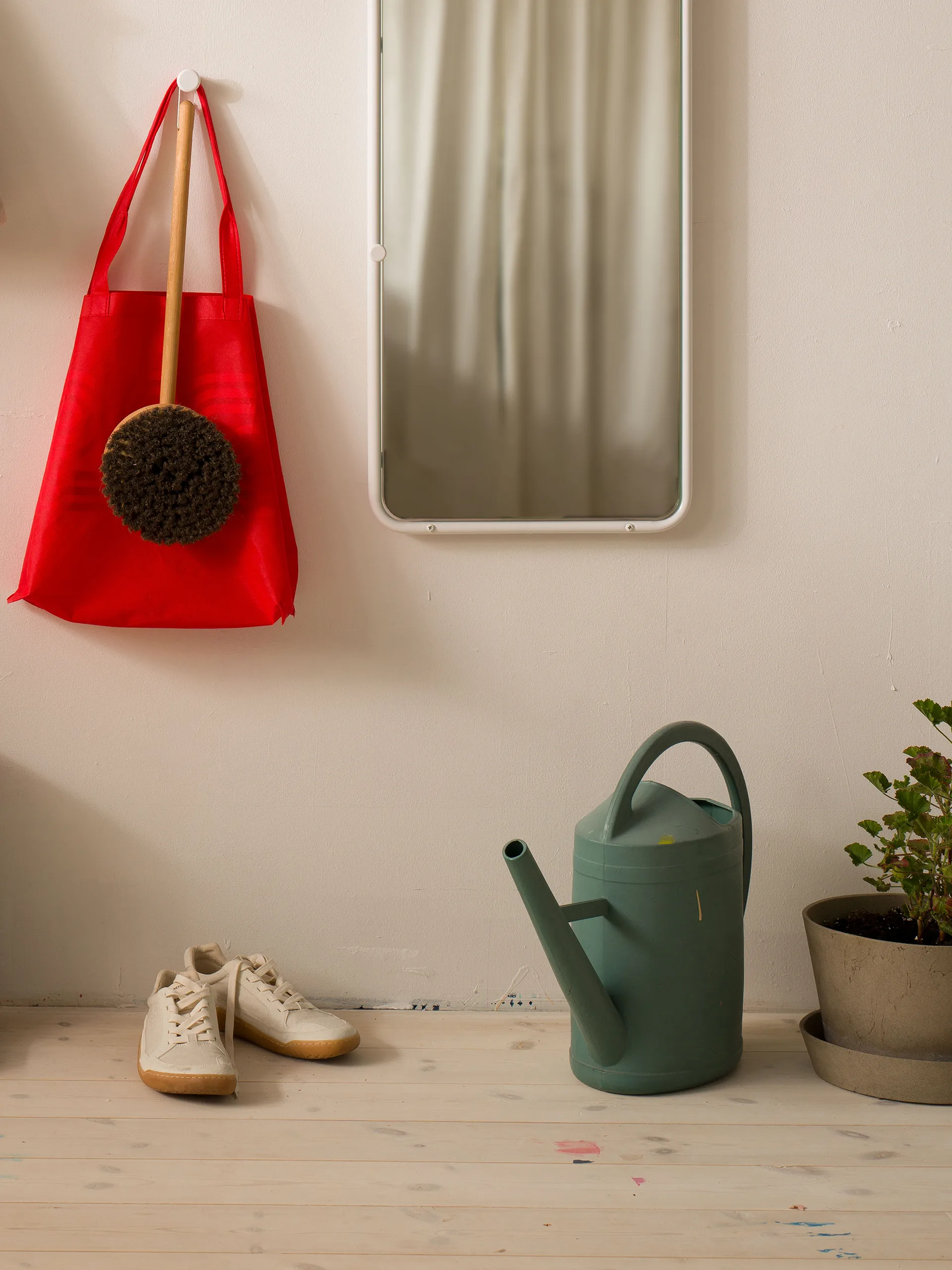 Classic Wandspiegel 120x40 cm, Weiß Essem Design