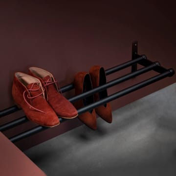 Nostalgi Hutablage, Schuhregal - Schwarz, schwarz - Essem Design