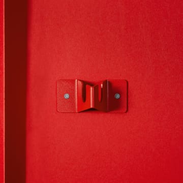 Point Kleiderhaken - Rot, singel - Essem Design